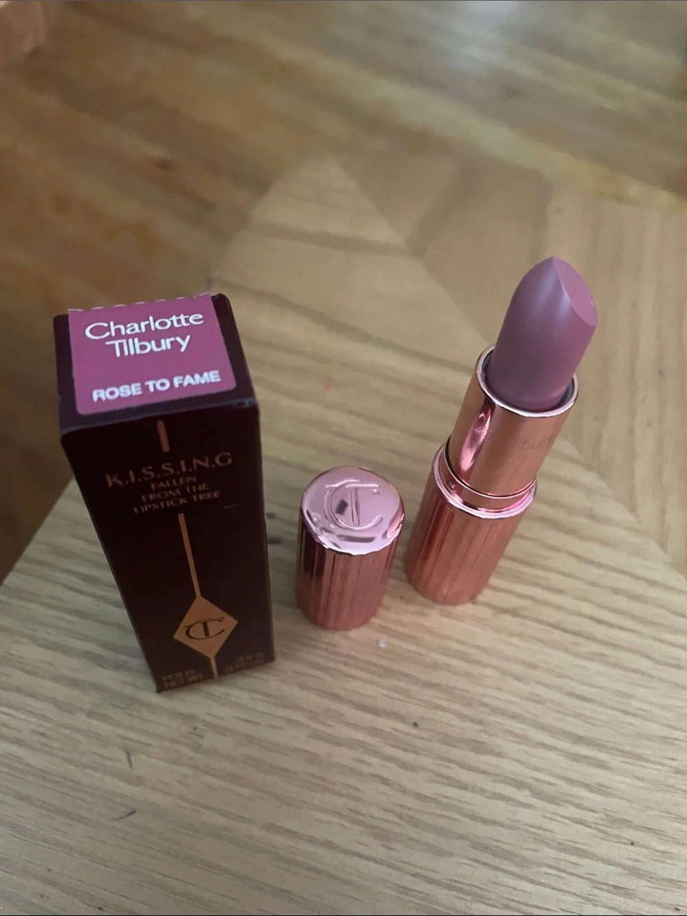 Charlotte Tilbury K.I.S.S.I.N.G Lipstick in Dusty Rose
